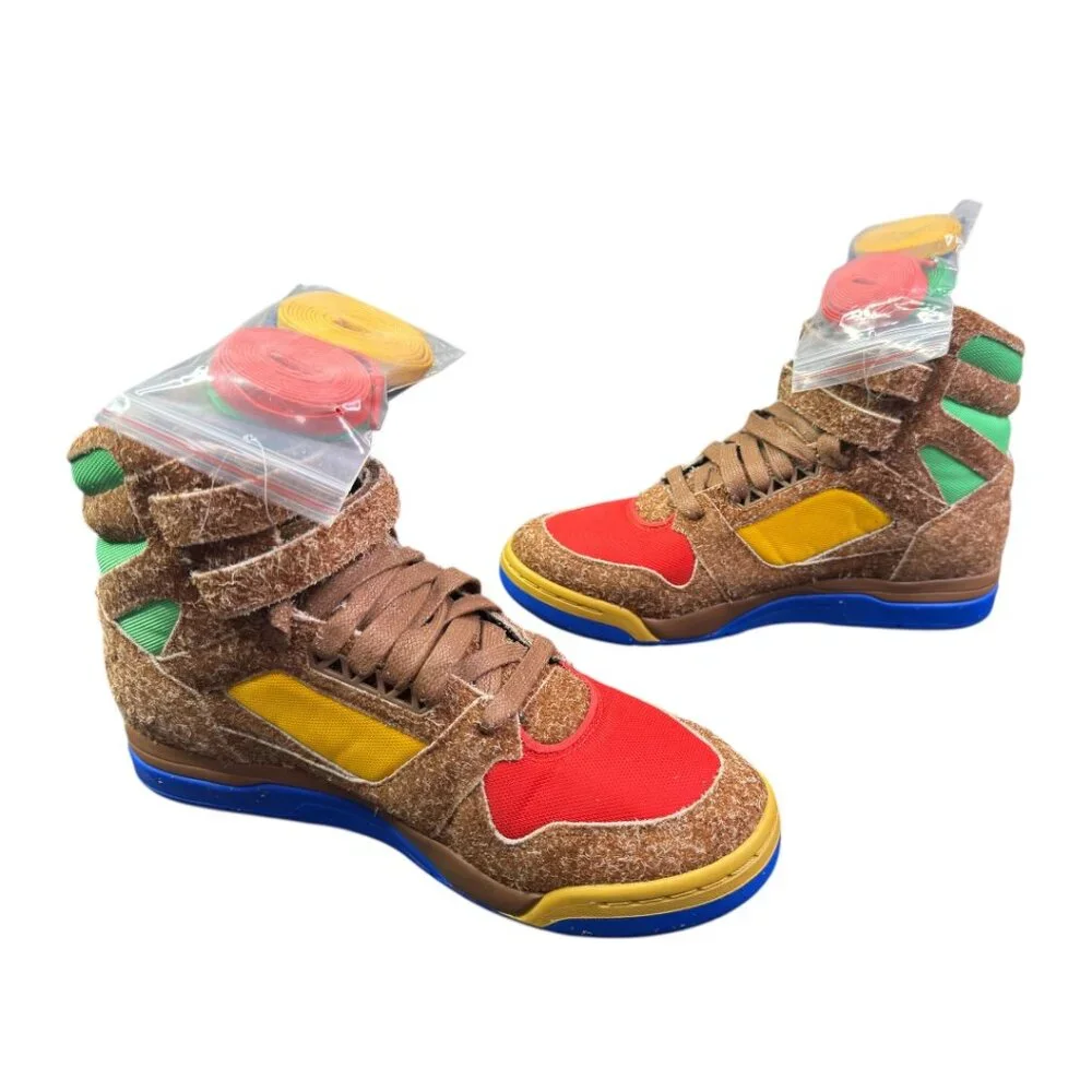 NEW Puma Palace Guard Hi x FashionGeek Brown Multicolor 372770-01Mens Sz 10.5 - Picture 2 of 15